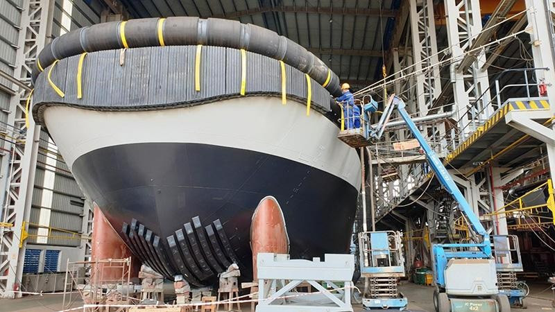 Chương trình EPS tuyển 1.149 lao động sang làm việc trong ngành đóng tàu tại Hàn Quốc. Ảnh minh họa Chương trình EPS tuyển 1.149 lao động sang làm việc trong ngành đóng tàu tại Hàn Quốc. Ảnh minh họa