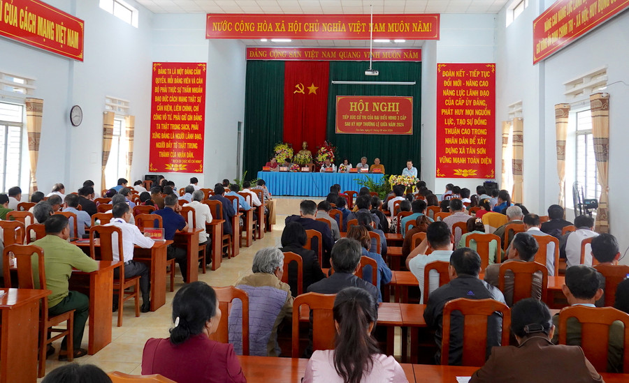 Quang cảnh hội nghị tiếp xúc cử tri của đại biểu HĐND 3 cấp tỉnh Gia Lai tại Trụ sở HĐND-UBND xã Tân Sơn (TP. Pleiku). Ảnh: Mộc Trà Quang cảnh hội nghị tiếp xúc cử tri của đại biểu HĐND 3 cấp tỉnh Gia Lai tại Trụ sở HĐND-UBND xã Tân Sơn (TP. Pleiku). Ảnh: Mộc Trà