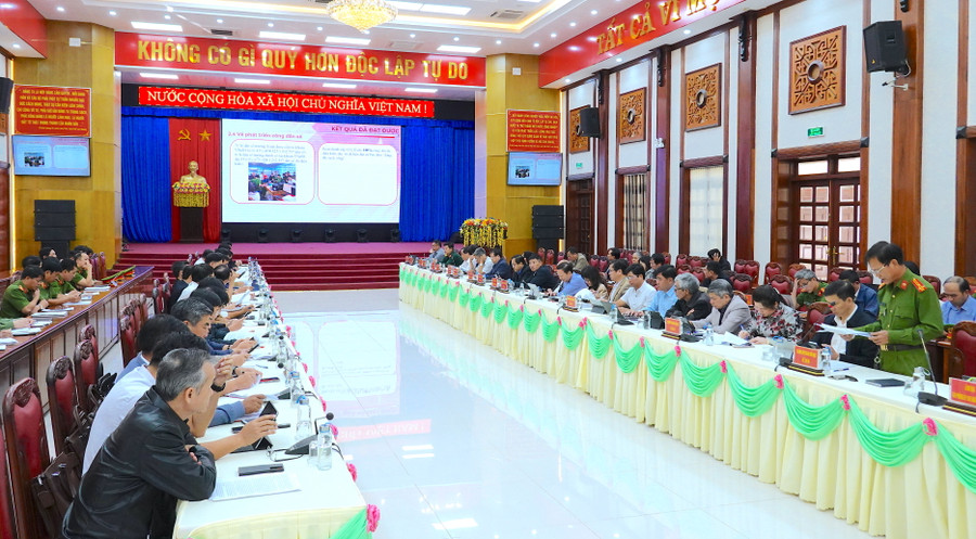 Quang cảnh hội nghị. Ảnh: Mộc Trà Quang cảnh hội nghị. Ảnh: Mộc Trà