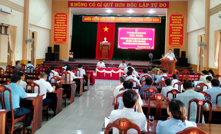 UBND huyện Kbang sơ kết 6 tháng đầu năm 2024 ảnh 1 UBND huyện Kbang sơ kết 6 tháng đầu năm 2024 ảnh 1