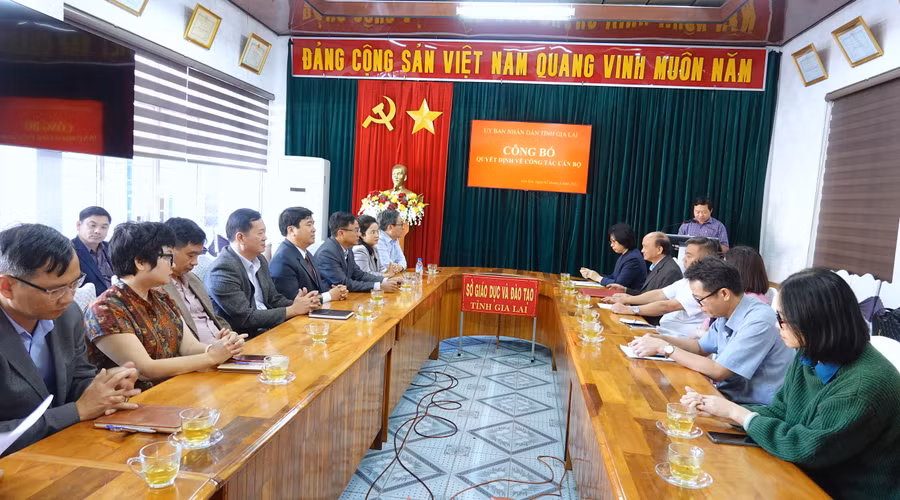 Quang cảnh buổi lễ. Ảnh: Mộc Trà