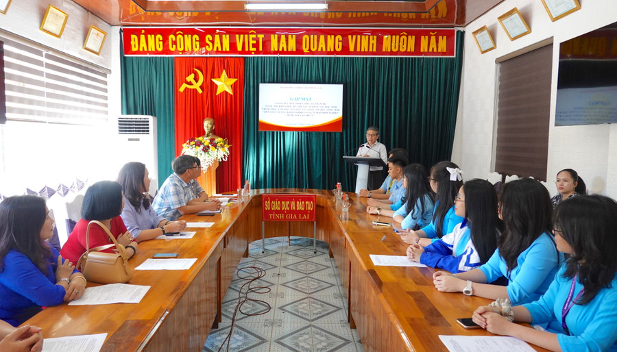 Quang cảnh buổi gặp mặt, tuyên dương. Ảnh: Mộc Trà Quang cảnh buổi gặp mặt, tuyên dương. Ảnh: Mộc Trà