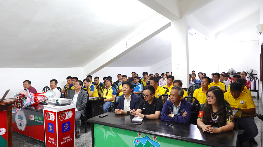 Quang cảnh tập huấn. Ảnh: Mộc Trà