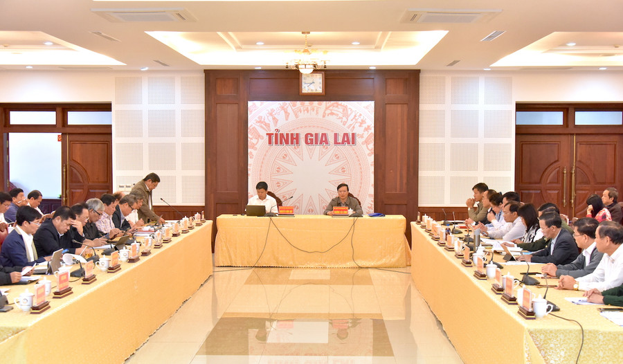 Quang cảnh khai mạc hội nghị. Ảnh: Đức Thụy Quang cảnh khai mạc hội nghị. Ảnh: Đức Thụy