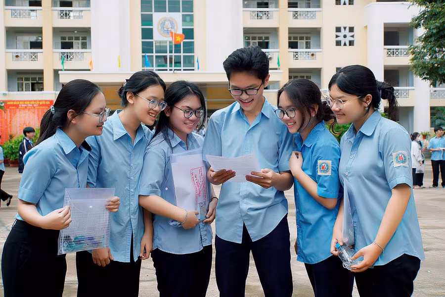 Tỷ lệ học sinh đậu tốt nghiệp THPT chung của tỉnh Gia Lai năm 2024 đạt 98,8% (tăng 1,02% so với kết quả chưa phúc khảo năm 2023). Ảnh: Đ.T