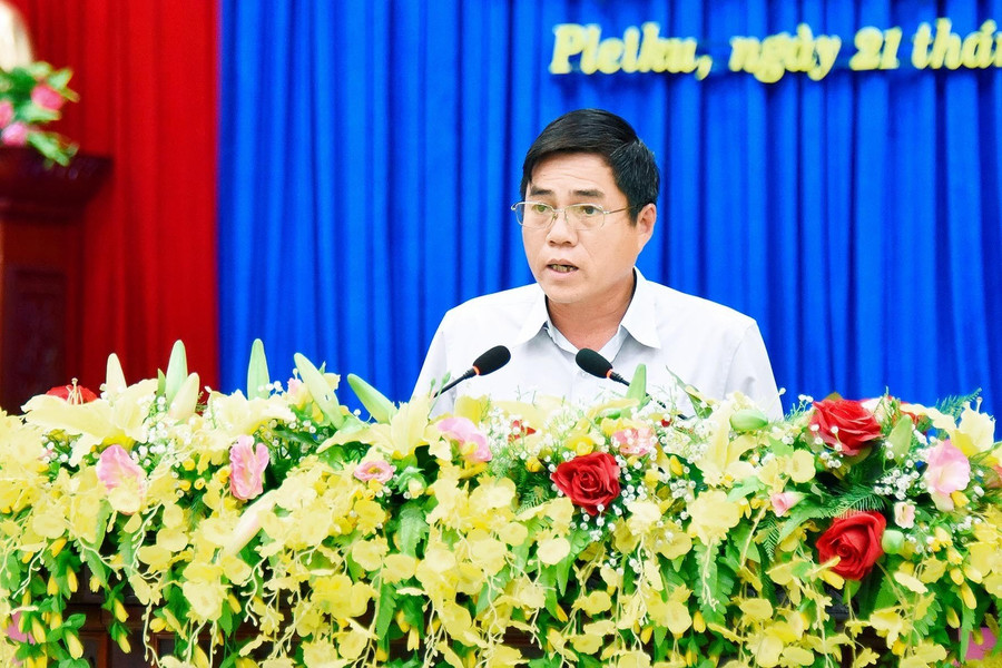 Phó Chủ tịch HĐND TP. Pleiku Nguyễn Đức Chín chia sẻ về lựa chọn nội dung giám sát các ý kiến, kiến nghị của cử tri. Ảnh: Đức Thụy Phó Chủ tịch HĐND TP. Pleiku Nguyễn Đức Chín chia sẻ về lựa chọn nội dung giám sát các ý kiến, kiến nghị của cử tri. Ảnh: Đức Thụy