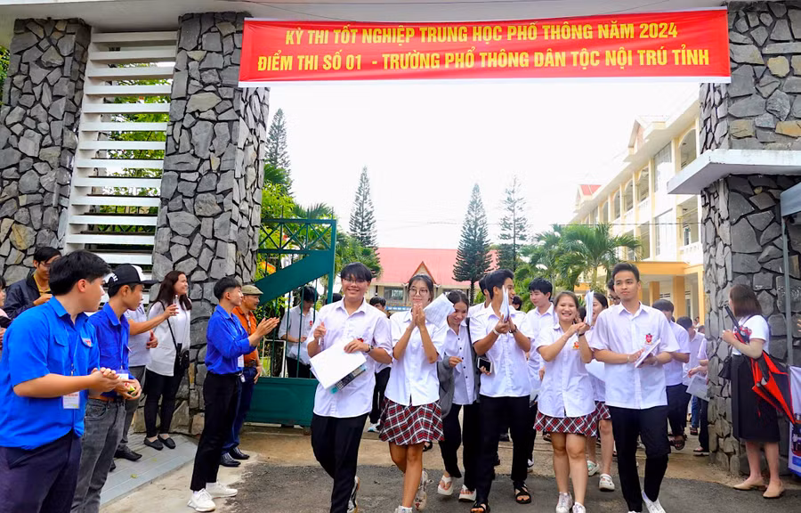 Kỳ thi tốt nghiệp THPT năm 2024 tại tỉnh Gia Lai đã thành công tốt đẹp, bảo đảm các tiêu chí an toàn, nghiêm túc, đúng quy chế. Ảnh: Mộc Trà Kỳ thi tốt nghiệp THPT năm 2024 tại tỉnh Gia Lai đã thành công tốt đẹp, bảo đảm các tiêu chí an toàn, nghiêm túc, đúng quy chế. Ảnh: Mộc Trà