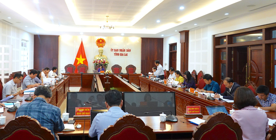 Quang cảnh cuộc họp. Ảnh: Mộc Trà