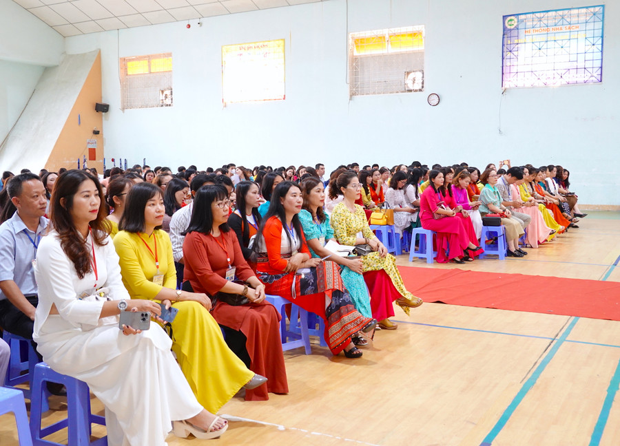 Quang cảnh bế mạc hội thi. Ảnh: Mộc Trà Quang cảnh bế mạc hội thi. Ảnh: Mộc Trà