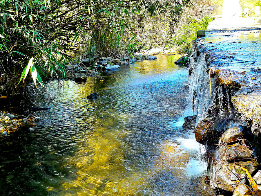 Ngoài hệ động-thực vật đa dạng, phong phú và quý hiếm, nơi đây còn hấp dẫn và lôi cuốn du khách xa gần bởi khung cảnh thiên nhiên nên thơ mà hùng vỹ, với hệ thống thống sông, suối, thác, ghềnh… tự nhiên tuyệt đẹp. Ảnh: Mộc Trà