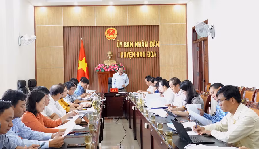 Quang cảnh buổi giám sát. Ảnh: Mộc Trà