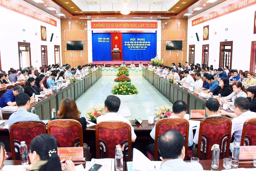 Quang cảnh hội nghị. Ảnh: Đức Thụy