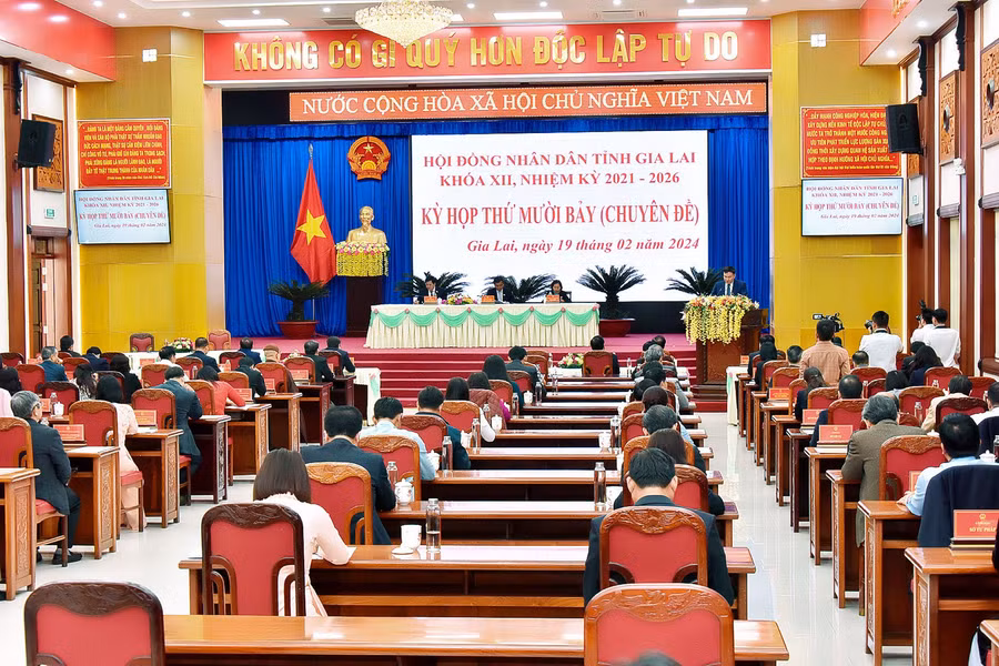 Quang cảnh kỳ họp. Ảnh: Đức Thụy