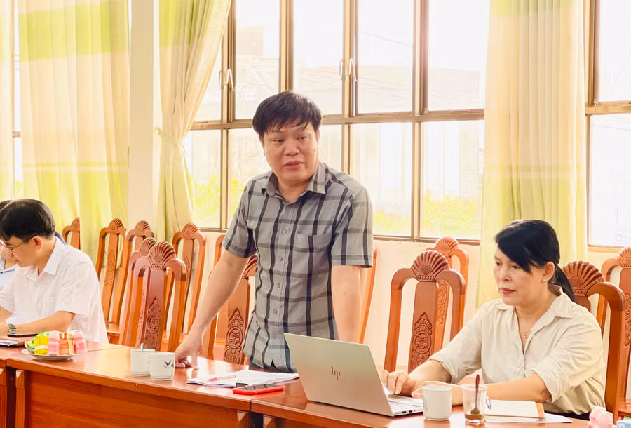 Đại biểu tham gia đóng góp ý kiến tại hội nghị. Ảnh: Mai Ka