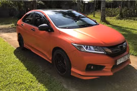 Honda City độ phong cách "chói chang" tại Việt Nam