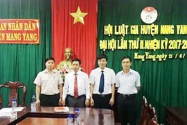 Hội Luật gia huyện Mang Yang tổ chức Đại hội lần thứ II