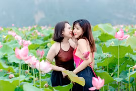 Đẹp tuyệt vời đầm sen An Phú, Mỹ Đức, Hà Nội