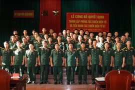 Quân khu 5: Kiện toàn, nâng cấp lực lượng tác chiến điện tử