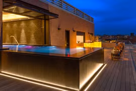 Biến sân thượng thành khu nghỉ dưỡng sang trọng nhất thế giới