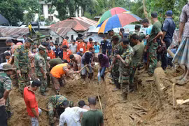 Lở đất tại Bangladesh: Số người thiệt mạng gia tăng