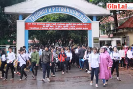 Gia Lai: Kết thúc Kỳ thi THPT Quốc gia 2017: An toàn, nghiêm túc, đúng quy chế