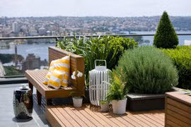 Khu vườn trên sân thượng vừa đẹp, vừa dễ làm, rất hợp với nhà nhỏ