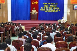 Hội nghị cán bộ chủ chốt toàn tỉnh về công tác quy hoạch cán bộ