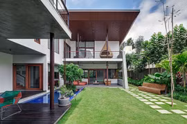 Nhà vườn đẹp hút mọi ánh nhìn bởi không gian mở kết nối với thiên nhiên