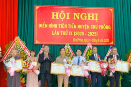Chư Prông: Tuyên dương các tập thể, cá nhân điển hình tiên tiến
