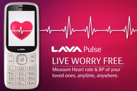 Chiếc điện thoại quái lạ có cảm biến nhịp tim và huyết áp độc lập