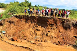Mưa lũ gây thiệt hại nặng tại Đắk Lắk