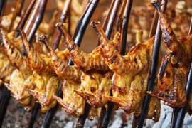 Đặc sản gà nướng Tây Nguyên