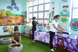 Lá cờ đầu trong phong trào thi đua khối Tiểu học ở huyện Chư Prông