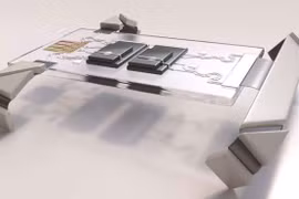 Robot siêu nhỏ đi được nhờ vào laser