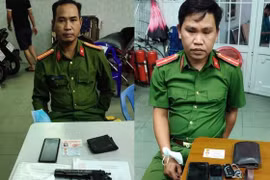 Hai cán bộ công an "dỏm" bị bắt giữ khi đến nhà dân đọc lệnh bắt người