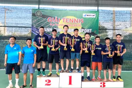 Bế mạc Giải Tennis Câu lạc bộ Thương mại huyện Chư Sê mở rộng