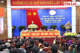 Đại hội đại biểu Đảng bộ TP. Pleiku lần thứ XII thành công tốt đẹp