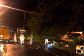 Tai nạn trên đèo Chuối: Xe tải đấu đầu xe thư báo, 1 người tử vong