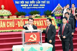 Ông Trịnh Duy Thuân tái đắc cử Bí thư Thành ủy Pleiku