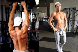 Chân Tử Đan khoe cơ bắp cuồn cuộn ở tuổi U.60