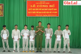 Hơn 500 phạm nhân được giảm án, tha tù trước thời hạn