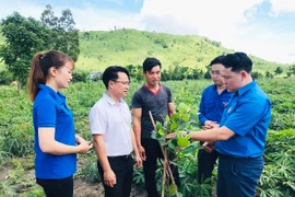 Bàn giao công trình, phần việc thanh niên tại xã Chư A Thai