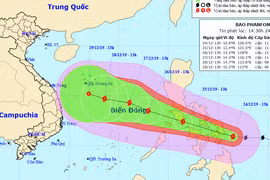 Công điện hỏa tốc ứng phó bão PHANFONE