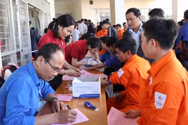 Hưởng ứng đợt hiến máu tình nguyện năm 2019