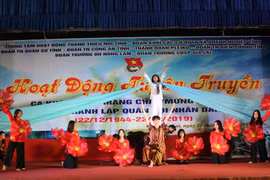 Sôi nổi hoạt động tuyên truyền ca khúc cách mạng