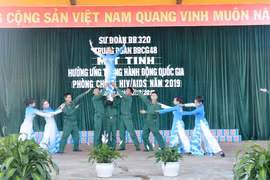 Quân đoàn 3: Hưởng ứng tháng hành động Quốc gia phòng-chống HIV/AIDS