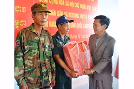 Biên cương thắm tình hữu nghị