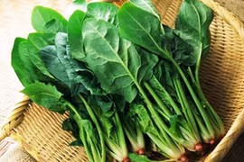 Công thức thuốc bổ đơn giản với cải bó xôi