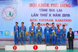 Hội khỏe Phù Đổng tỉnh Gia Lai lần thứ X: Kết thúc tranh tài môn Vovinam