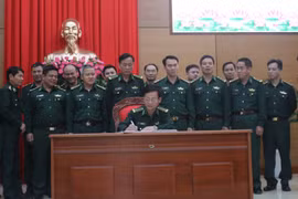 Bộ đội Biên phòng tỉnh: Phát động phong trào thi đua quyết thắng năm 2020